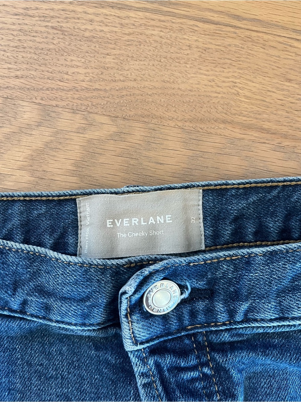 Lot of Four High Rise Denim Shorts - Mixed Washes size 31 - Picture 16 of 16